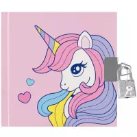 Ilustracja produktu Starpak Pamiętnik Na Kluczyk Unicorn 558484