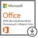 DIGITAL Microsoft Office 2016 dla Użytkowników Domowych i Małych Firm - licencja elektoniczna