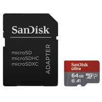 Ilustracja SanDisk Ultra Android microSDHC 64GB + SD Adapter + Memory Zone Android App 98MB/s 