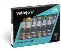 Ilustracja produktu Vallejo: 70.109 - Model Color Set - Allied Forces WWII (16 x 18 ml)