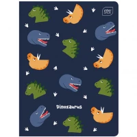 Ilustracja produktu Interdruk Zeszyt A5 16 kartek Cienka Kolorowa Linia UV Dinozaurus 326713
