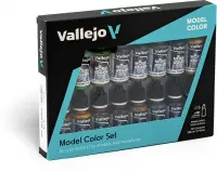 Ilustracja Vallejo: 70.114 - Model Color Set - German Camouflage WWII (16 x 18 ml)