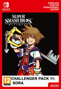 Ilustracja Super Smash Bros. Ultimate - Challenger Pack 11: Sora (DLC) (Switch) (klucz SWITCH)