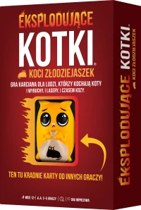 Ilustracja produktu Eksplodujące Kotki: Koci złodziejaszek