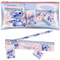 Ilustracja produktu Kids Licensing Piórnik Saszetka z wyposażeniem Stitch ST00010