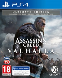Ilustracja produktu Assassin's Creed Valhalla Ultimate Edition PL (PS4)