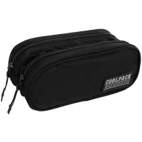 Ilustracja produktu CoolPack Clever Piórnik Saszetka Podwójna Army Black C65258/E
