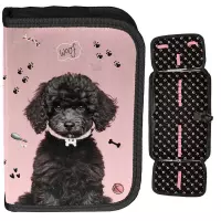 Ilustracja Paso Piórnik Dwuklapkowy bez Wyposażenia Black Dog PP25DB-P001BW