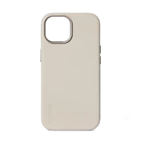 Ilustracja produktu Decoded – skórzana obudowa ochronna do iPhone 15 kompatybilna z MagSafe (clay)