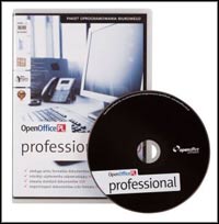 Ilustracja OpenOffice PL Professional 2011 BOX DVD