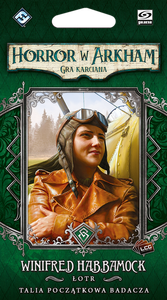 Ilustracja Horror w Arkham LCG: Talia Początkowa Badacza - Winifred Habbamock Łotr