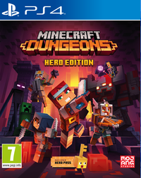Ilustracja produktu Minecraft Dungeons - Hero Edition PL (PS4)