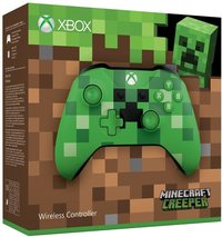 Ilustracja Kontroler bezprzewodowy Xbox One Minecraft Creeper / M-soft