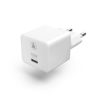Ilustracja produktu Hama Ładowarka Sieciowa MINI USB-C PD/QC 18 W Biała