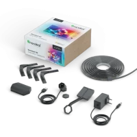 Ilustracja produktu Nanoleaf 4D TV Screen Mirror Lightstrips Starter Kit - system inteligentnego podświetlenia ekranu TV do 65'' (kamera, 4m taśmy LED)