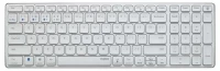 Ilustracja produktu Rapoo Klawiatura Bezprzewodowa Multimode E9700m Blade 2.4GHz/BT 5.0/BT 3.0 White