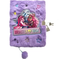 Ilustracja produktu St. Majewski Pamiętnik z Kłódką 3D Włochacz Monster High 661433