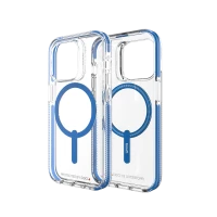 Ilustracja produktu Gear4 Santa Cruz Snap - obudowa ochronna do iPhone 14 Pro Max kompatybilna z MagSafe (niebieska)