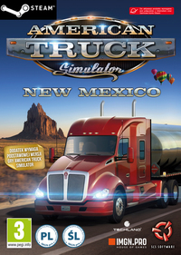 Ilustracja produktu DIGITAL American Truck Simulator: New Mexico PL (PC) (klucz STEAM)