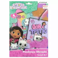 Ilustracja produktu Starpak Zestaw kreatywny Piaskowe Obrazki Koci Domek Gabi 549176