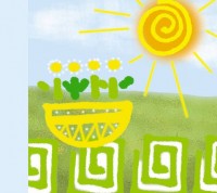 Ilustracja produktu Opus CdCover Okładki Na Płyty 10 szt. Spring Happiness