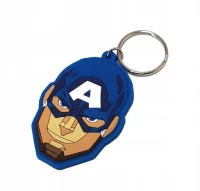Ilustracja produktu Brelok Gumowy Marvel - Kapitan Ameryka