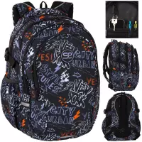 Ilustracja CoolPack Factor Plecak Szkolny Młodzieżowy New York F002909