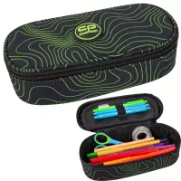 Ilustracja Coolpack Campus Piórnik Tuba Usztywniona z Organizerem Nefryt F062898