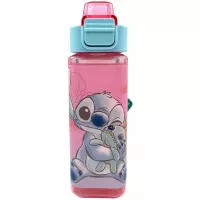 Ilustracja Kids Licensing Bidon Kwadratowy Rózowy Stitch 1843402