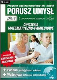 Ilustracja produktu Porusz Umysł Plus Ćwiczenia matematyczno - pamięciowe