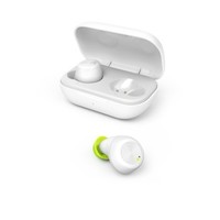 Ilustracja produktu Hama Słuchawki Bezprzewodowe Douszne TWS BT Headphones Spirit Chop White
