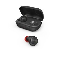 Ilustracja produktu Hama Słuchawki Bezprzewodowe Douszne TWS BT Headphones Spirit Chop Black