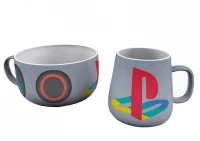 Ilustracja produktu Zestaw Śniadaniowy Playstation: Miska + Kubek