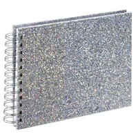 Ilustracja produktu Hama Album Fotograficzny Spiral Glam 24x17/50 Silver