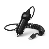 Ilustracja produktu Hama Ładowarka Samochodowa Micro USB 2.4 A Black