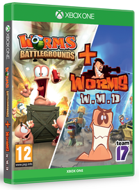 Ilustracja Worms Battlegrounds + Worms W.M.D. (Xbox One)