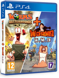 Ilustracja Worms Battlegrounds + Worms W.M.D. (PS4)