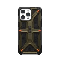 Ilustracja produktu UAG Monarch - obudowa ochronna do iPhone 15 Pro Max (kevlar element green)