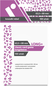Ilustracja produktu Rebel Koszulki (63,5x89 mm) Classic Card Game Longsleeve 100  szt.