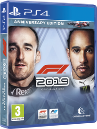 Ilustracja produktu F1 2019 Anniversary Edition (PS4)