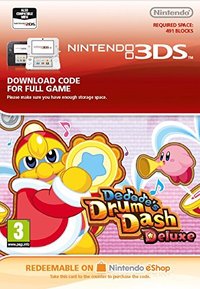 Ilustracja Dedede's Drum Dash Deluxe (3DS) DIGITAL (Nintendo Store)