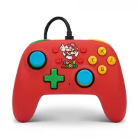 Ilustracja produktu PowerA SWITCH Pad Przewodowy NANO Mario Medley