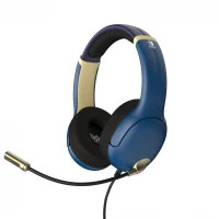 Ilustracja produktu PDP SWITCH Słuchawki Przewodowe Airlite Zelda Hyrule - Niebieskie