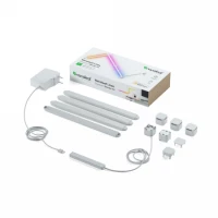 Ilustracja produktu Nanoleaf Lines 90 degrees Starter Kit - listwy świetlne 90 stopni (4 sztuki, 1 kontroler)