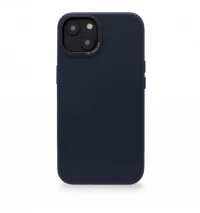 Ilustracja produktu Decoded – skórzana obudowa ochronna do iPhone 14 Plus kompatybilna z MagSafe (Steel Blue)