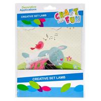 Ilustracja Craft With Fun Zestaw Kreatywny Wielkanocny Baran 445962