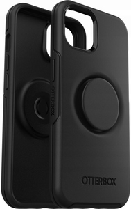 Ilustracja produktu OtterBox Symmetry POP - obudowa ochronna z PopSockets do iPhone 13 (czarna)