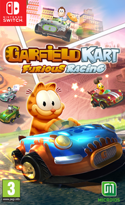 Ilustracja Garfield Kart Furious Racing (NS)