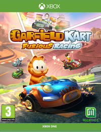 Ilustracja Garfield Kart Furious Racing (Xbox One)