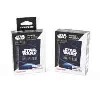 Ilustracja produktu Gamegenic: Star Wars Unlimited - Premium Art Sleeves - Koszulki na Karty - Card Back Blue